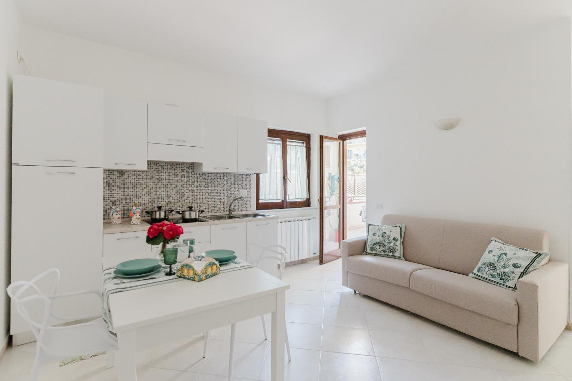 Gioia Apartments - Casa Laurito 圣安吉洛 外观 照片